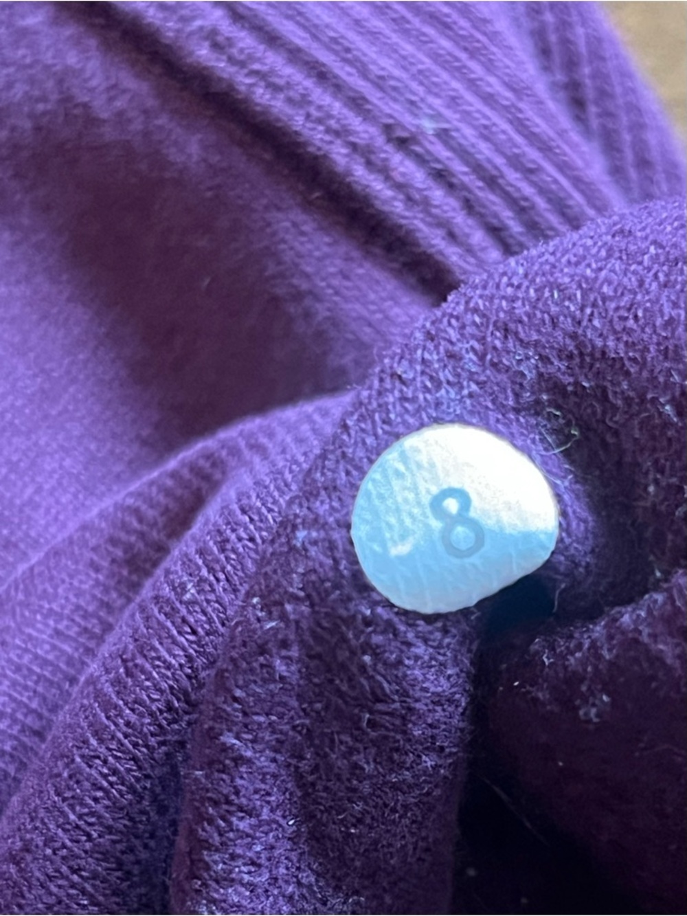 LULULEMON ATHLETICA purple scuba hoodie US 8 - Picture 8 of 12